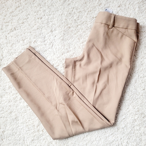 NWT Tan Express Editor ankle straight through hip & thigh size 00 Capri slacks - Picture 7 of 15